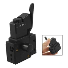 PROMOTION!FA2-6/1BEK SPST Lock on Power Tool Trigger Button Switch Black