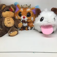LOL Gnar Bear Plush dolls World Championship lol The Missing Link Soft Stuffed Annie s Bear