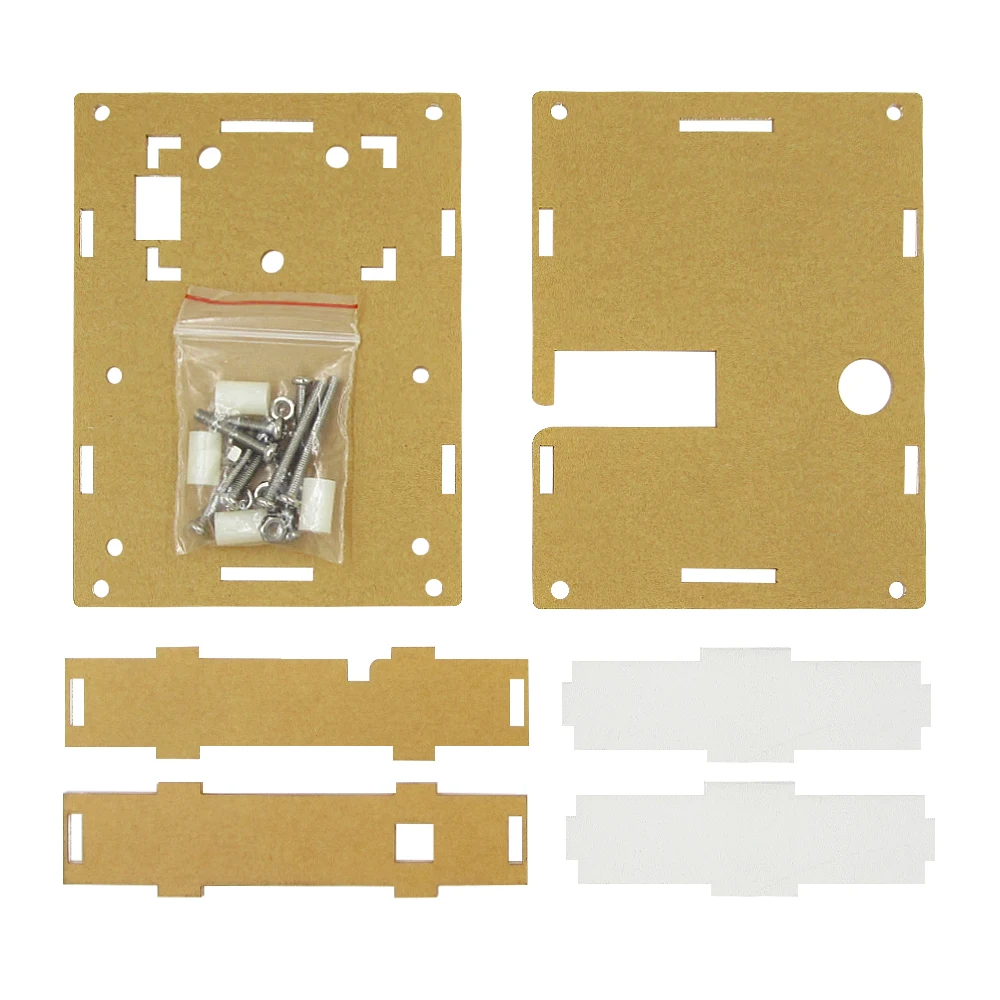 

10set Clear Acrylic Case Shell Housing For LCR-T4 M328 Transistor Tester Capacitance ESR Mega328