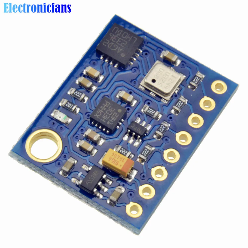 GY-89 10DOF I2C/IIC SPI L3GD20 LSM303D BMP180 Акселерометр, гироскоп магнитометр датчик барометра борту модуль GY89 для Arduino