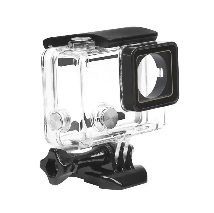 JIAYOLIVE Gopro водонепроницаемый чехол для Gopro 4 3 Аксессуары Защитный корпус чехол для дайвинга прозрачный чехол