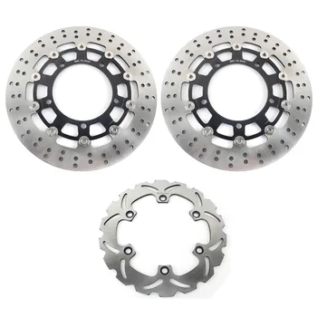 

BIKINGBOY Front Rear Brake Discs Disks Rotors For Suzuki GSX1300R Hayabusa 2008-2017 GSX 1300 B-King 2008-2011 / ABS 08-11