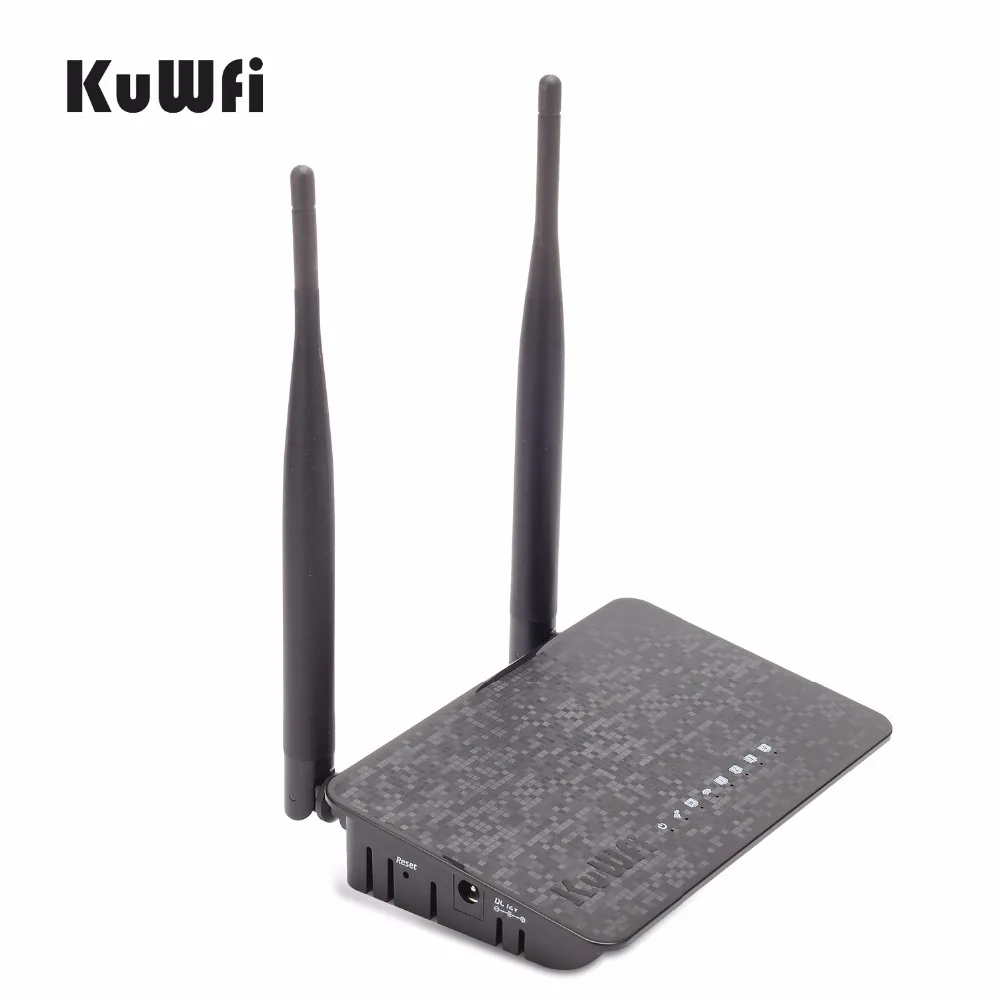 KuWfi 802.11n 300 Мбит/с беспроводной маршрутизатор Wifi удлинитель с 2/5dBi антенной усиления сигнала Wifi беспроводной AP маршрутизатор Wifi Amplifie