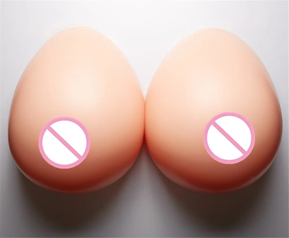 

Artificial Breast Form Cup H/HH 4600g/Pair Huge Silicone Boobs Transgender Crossdresser Fake Breasts