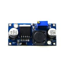 Módulo de fonte de alimentação, 1 peça DC-DC lm2596s 3.2-35v para 1.25-35v 3a ajustável módulo de desbaste regulador de tensão l1223