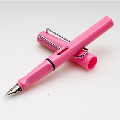 0,5 мм Роскошная авторучка для взрослых чернильная ручка двойного назначения каллиграфия ручка деловые подарки пишите Канцтовары офисный школьный инвентарь - Цвет: Pink