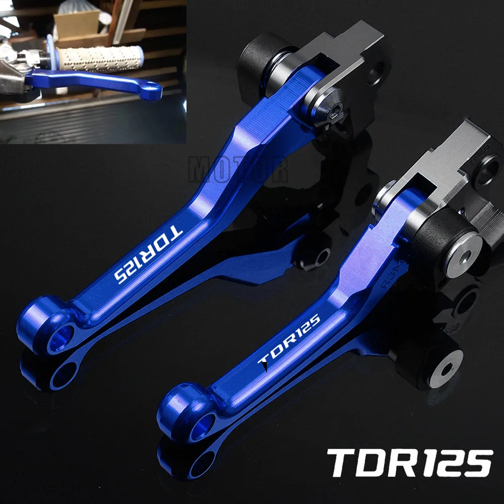 

For Yamaha TDR125 TDR 125 1991-2002 1992 1993 1994 1995 1996 CNC Motorcycle Dirt Pit Bike Motocross Pivot Brake Clutch Levers