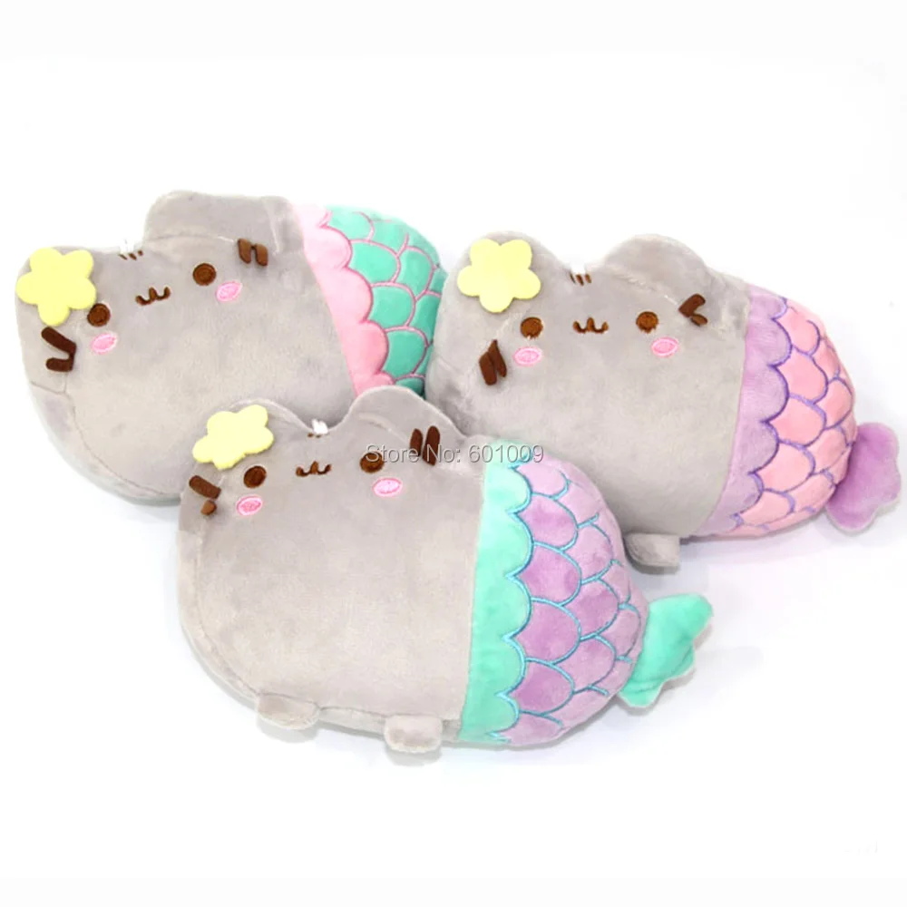 

Free Shipping EMS 36/Lot Hot 3 style Mermaid Cosplay 20x13cm Plush Doll For Child Gifts