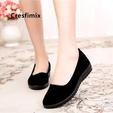 Cresfimix zapatos de mujer Женская модная удобная обувь размера плюс без шнуровки обувь на плоской подошке Женская милая Повседневная весенне-летняя обувь c2026
