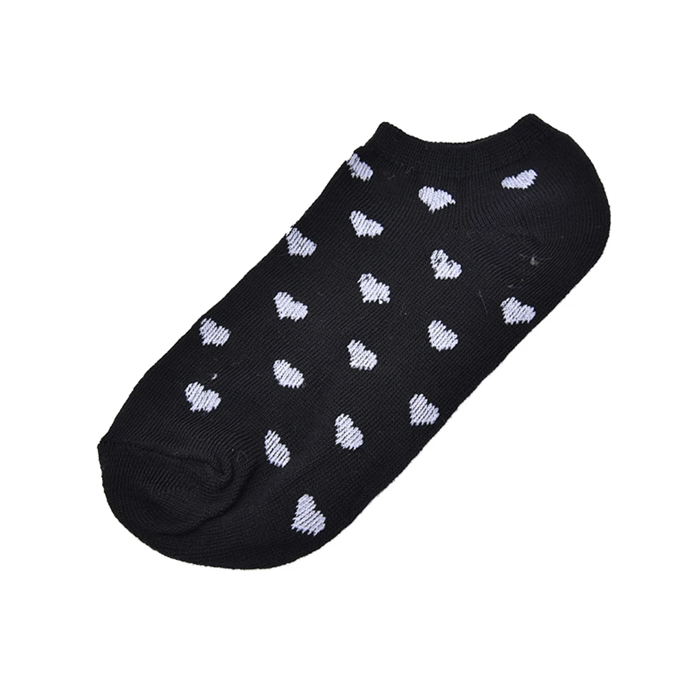 10 шт. = 5 пар для девочек милые детские бамбуковые носки Дети Сердце Dot твердые носки милые хлопковые носки для девочек