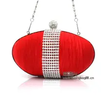Neue 2016 Mode frauen abendtaschen, Luxus diamant kupplung, heiße verkäufe silber kette abendtaschen, olive muster edle frauentasche