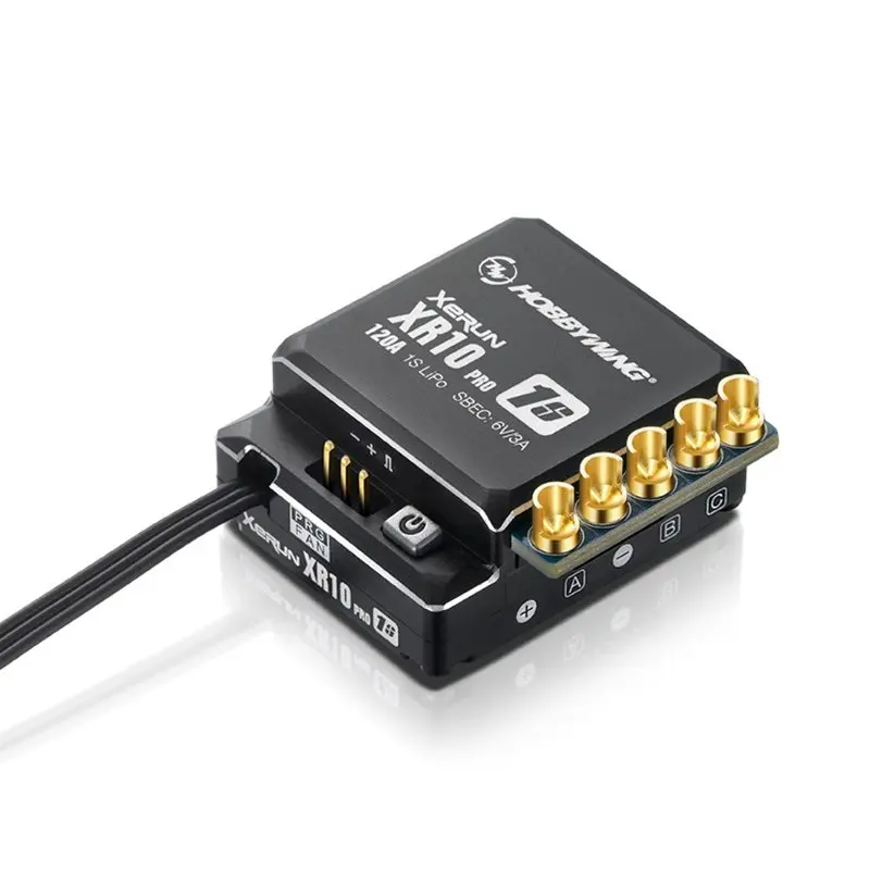 

Hobbywing XeRun XR10 PRO 1S 30112603 120A sensored brushless ESC for RC 1/12 racing cars