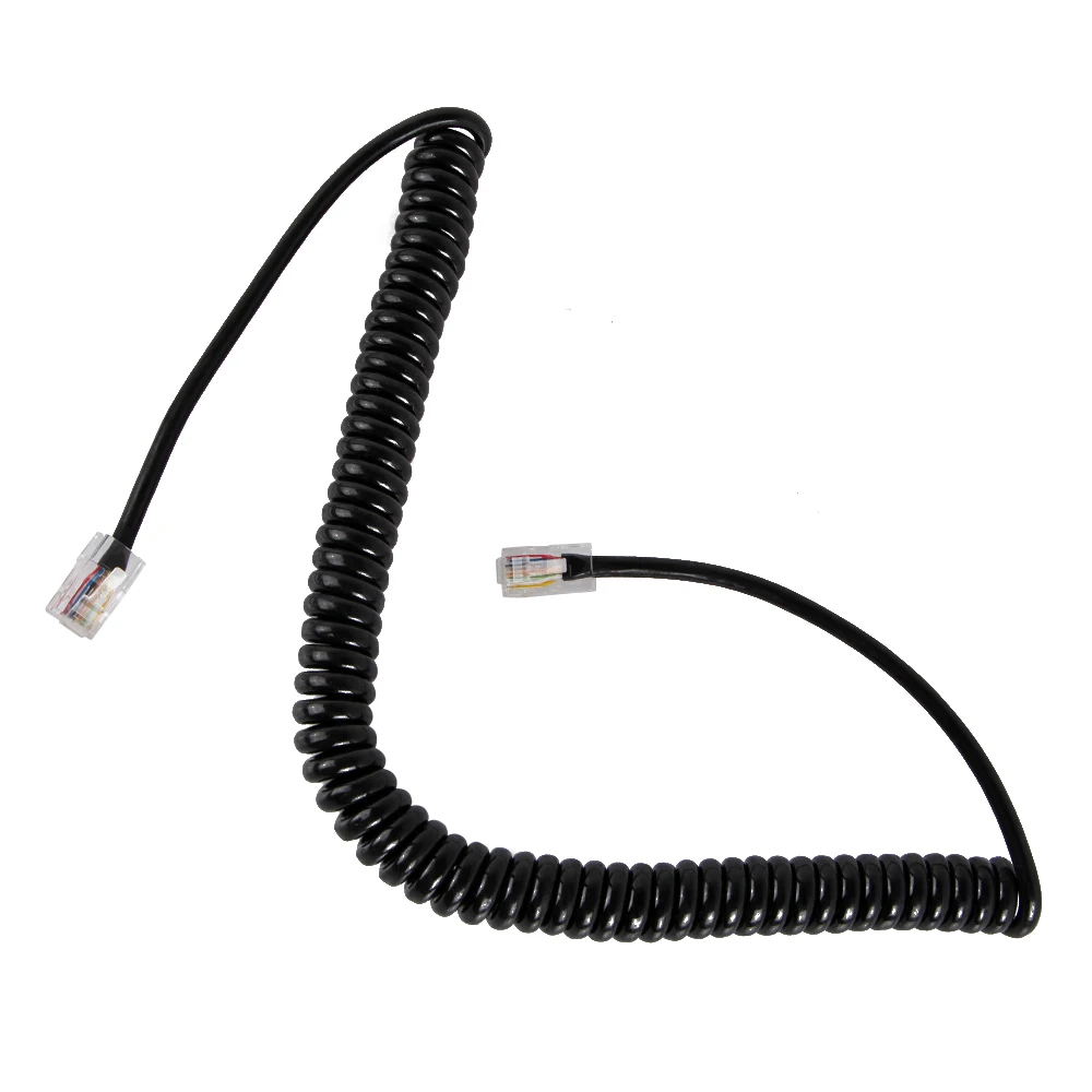 8pin Microphone Cable Cord for Mobile Radio Speaker Mic HM 98 HM 133 HM 133v HM 133s DTMF