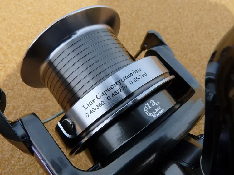 Carretel de Pesca Surf Casting Reel Fh10000--14bb Dual Spool Roda Tiro Longo - Metal Fiação Água Salgada Distante Carretel Fh8000 Fh9000 16 Surf Casting Reel FH8000 FH9000 FH10000--14BB Dual