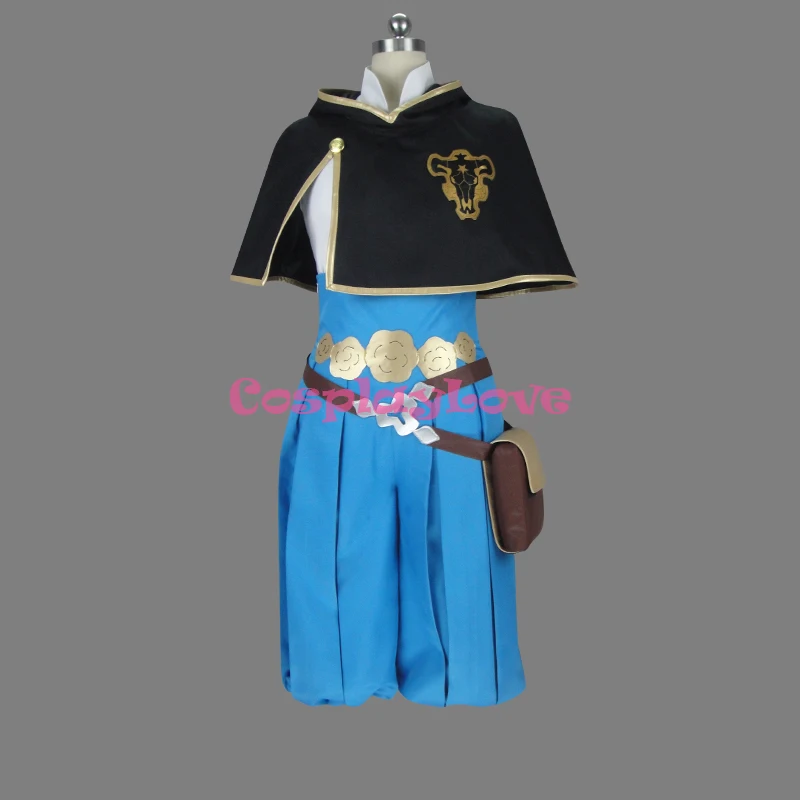 CosplayLove Black Clover Grey Cosplay Costume Custom Made For Girl Women Christmas Halloween  (2)