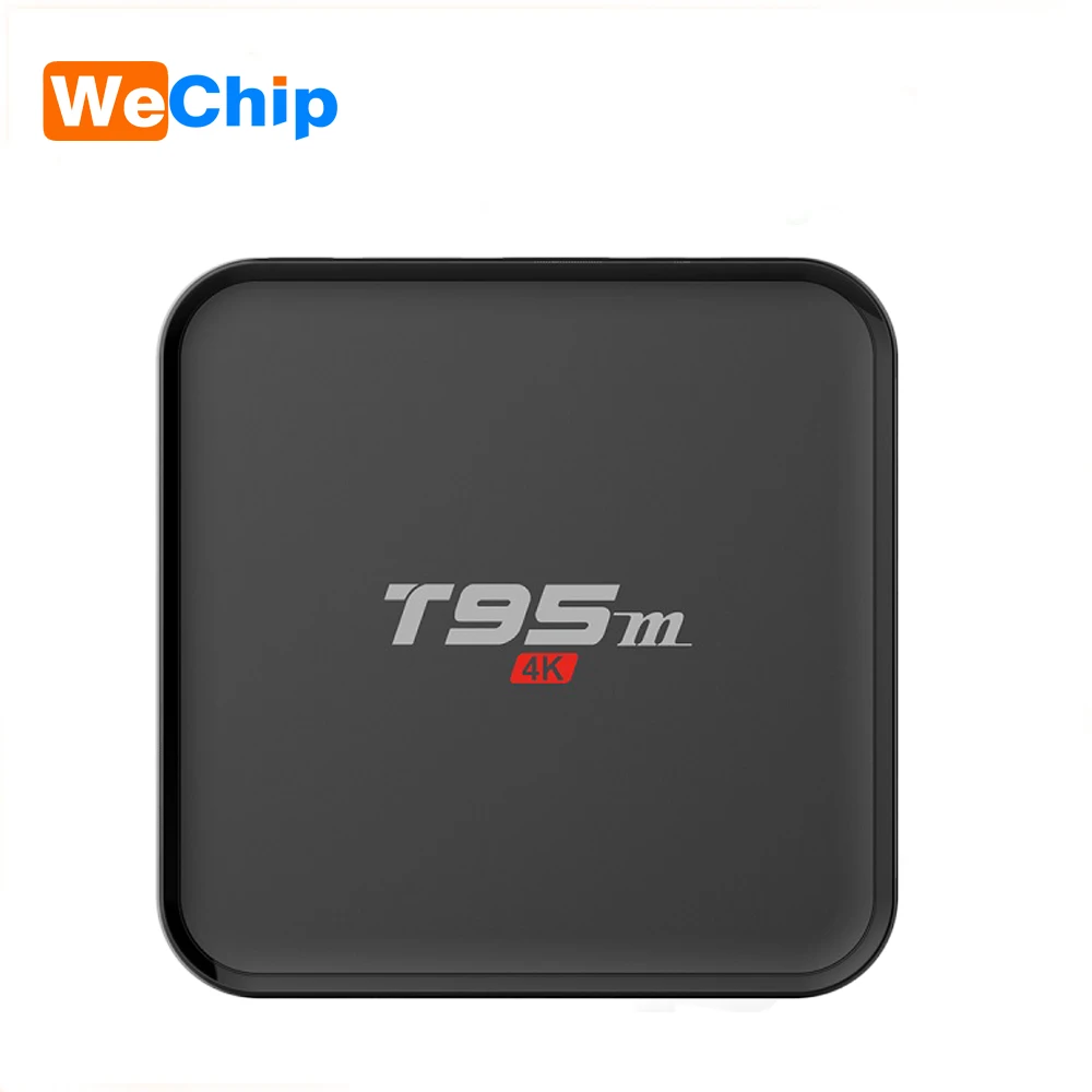 

T95M Smart OTT TV Box 2.4G WiFi S905 Android 6.0 media player Quad Core 1GB+8GB H.265 4K DLAN network set top box PK X96 mini
