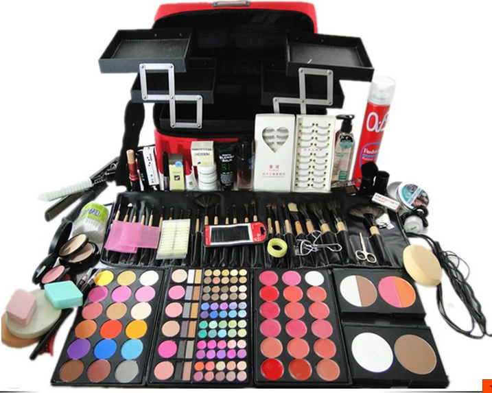 Make up set combination make up box makeup palette full set of