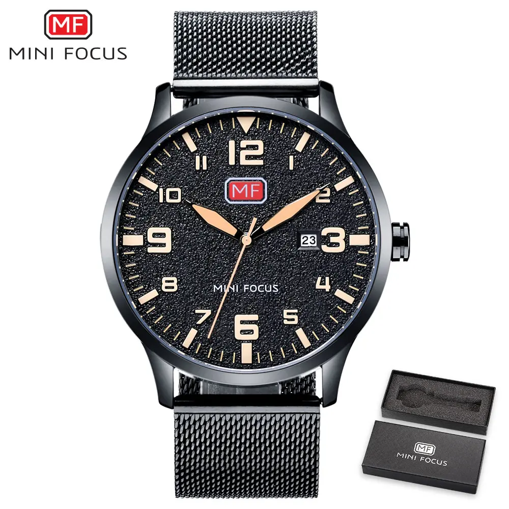 MINI FOCUS Quartz Auer fir Männer Waasserdicht_voghion.com