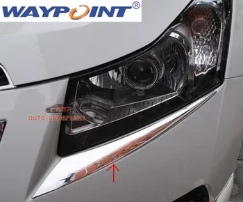 

Chrome Head light Eyelid trim FOR Chevy Cruze 2009-2011