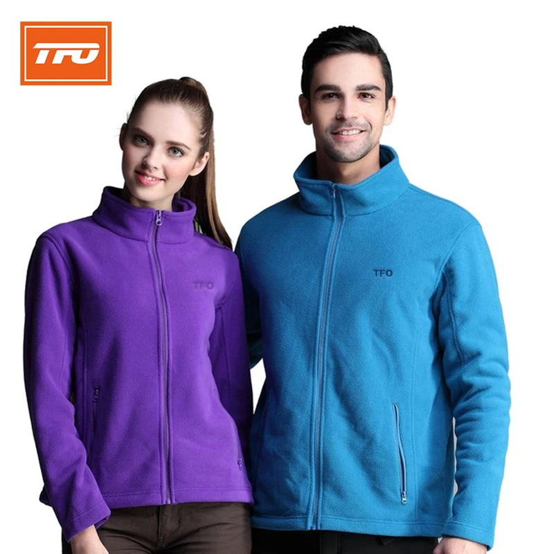 Women Men Fleece Polar Jackets Windbreaker Softshell