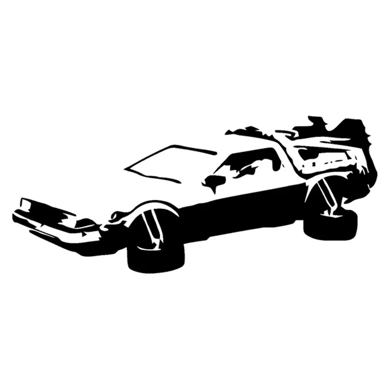 17.7cm*7.5cm Delorean Back To The Future 2016 Marty Mcfly