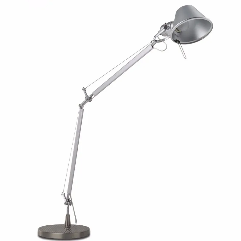 arsimet aluminyum masa lambasi ayakli masa isik uzun kol rocker ortak iskandinav yaratici masa lambasi desk light aluminum table lamptable lamp stand aliexpress