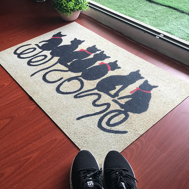 Personalized Doormat Funny Doormat For Entrance Door Cat Door Mats