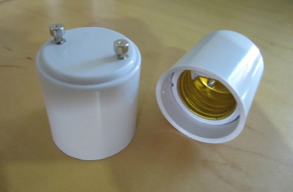 

GU24 to E27 LED light bulb Base Lamp Holder Socket GU24-E26 E27 lamp base socket Adapter Converter extend Plug Wholesale 500pcs
