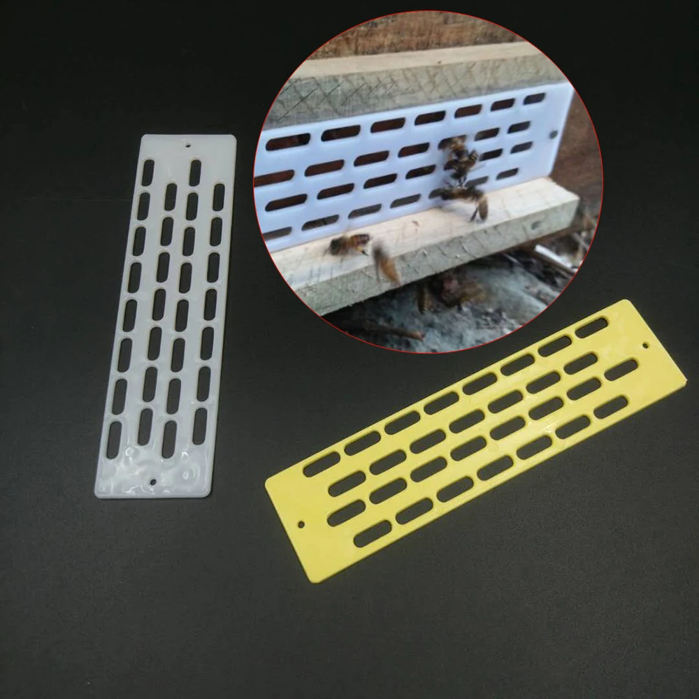 

10PCS Beekeeping Tools Anti Escape Anti-Run Queen King Sheet Pieces Bees Queen Plastic Spacer Hive Equipment Tool Supplier