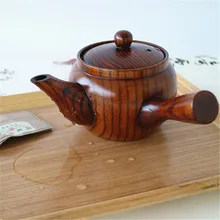Высококачественный высококачественный чайный горшок древесина ююба чайный горшок деревянный чайный горшок чайный сервиз