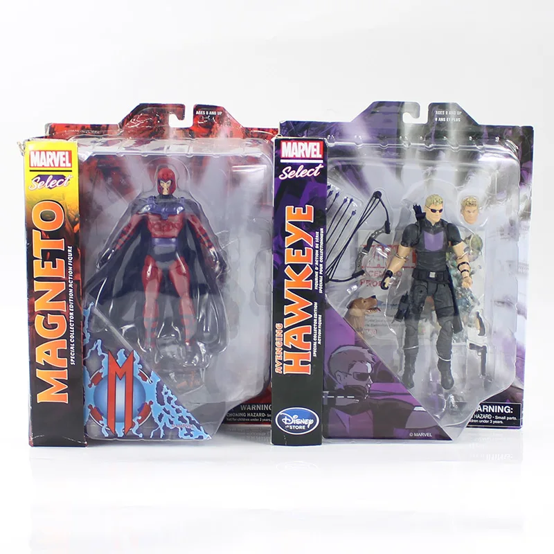 Экшн фигурки супер героев 18 см Hawkeye Magneto Мстители коллекционные модели