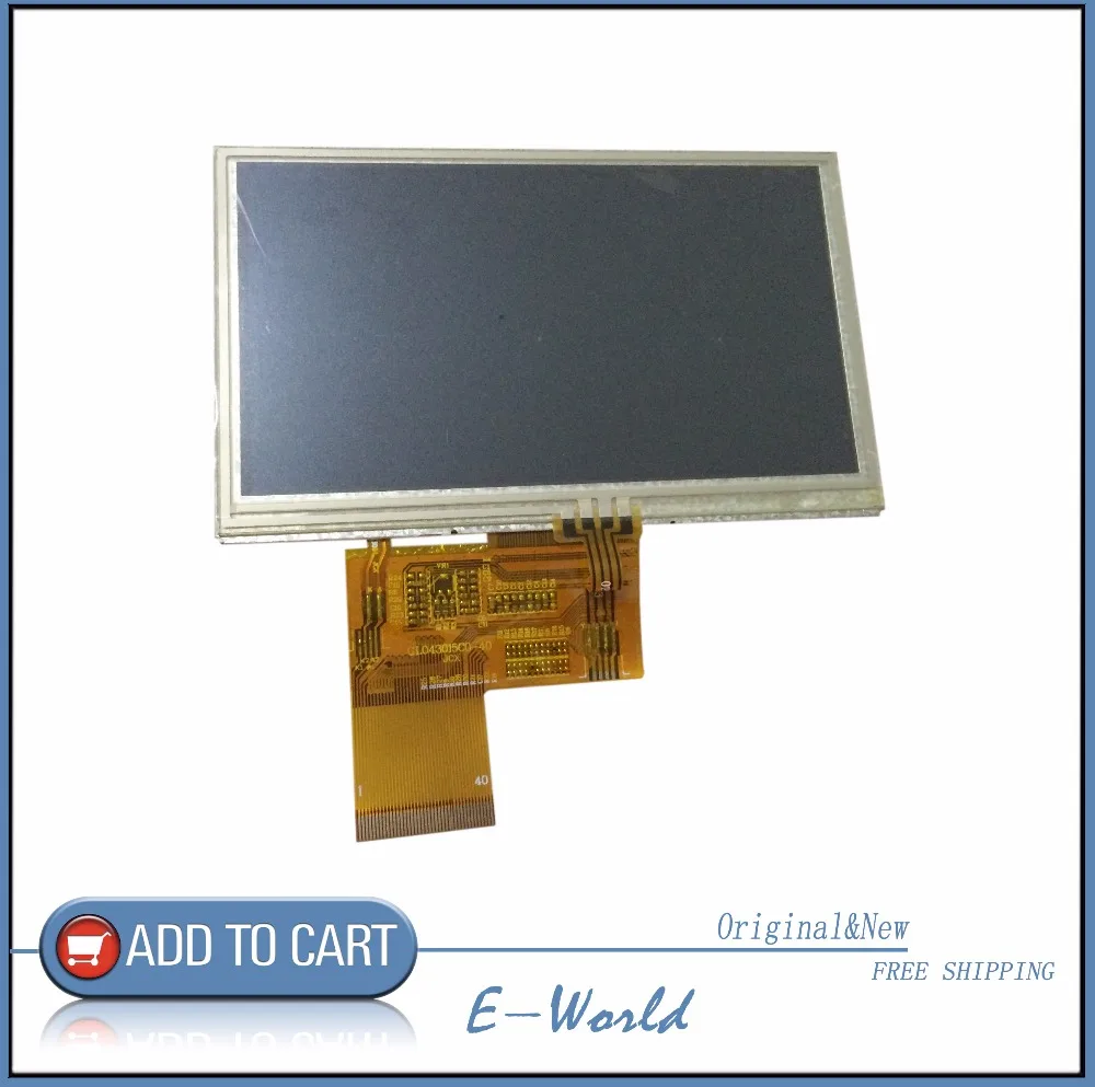 

Original 4.3inch LCD Screen Display with Touch Screen Digitizer for Prology iMap-405A Replacement free shipping