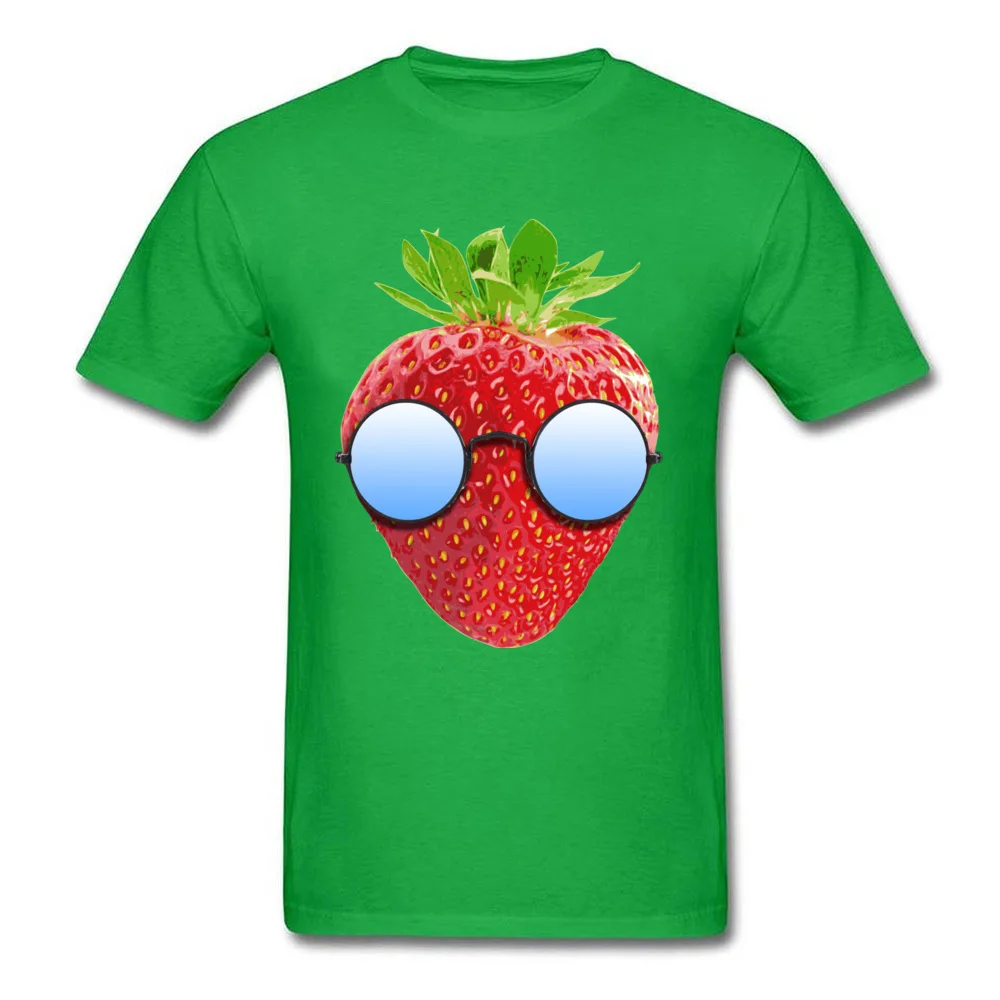 Tops & Tees Cool Strawberry Autumn Rife Cool Short Sleeve 100% Cotton Round Neck Mens T-Shirt Cool Sweatshirts Cool Strawberry green