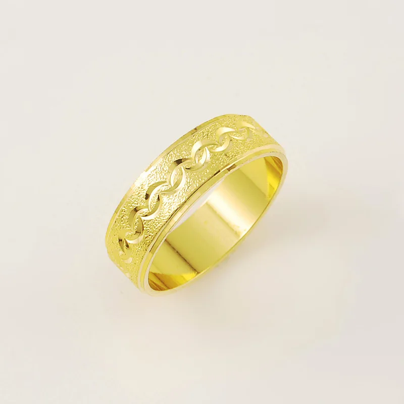 

Wholesale Fits European Jewelry 24K Gold Rings Men Jewelry 2019