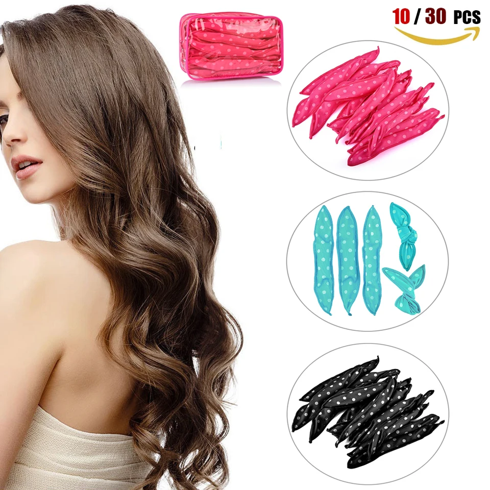 10 30 Pcs Magic Sponge Pillow Soft Hair Roller Best Flexible Foam