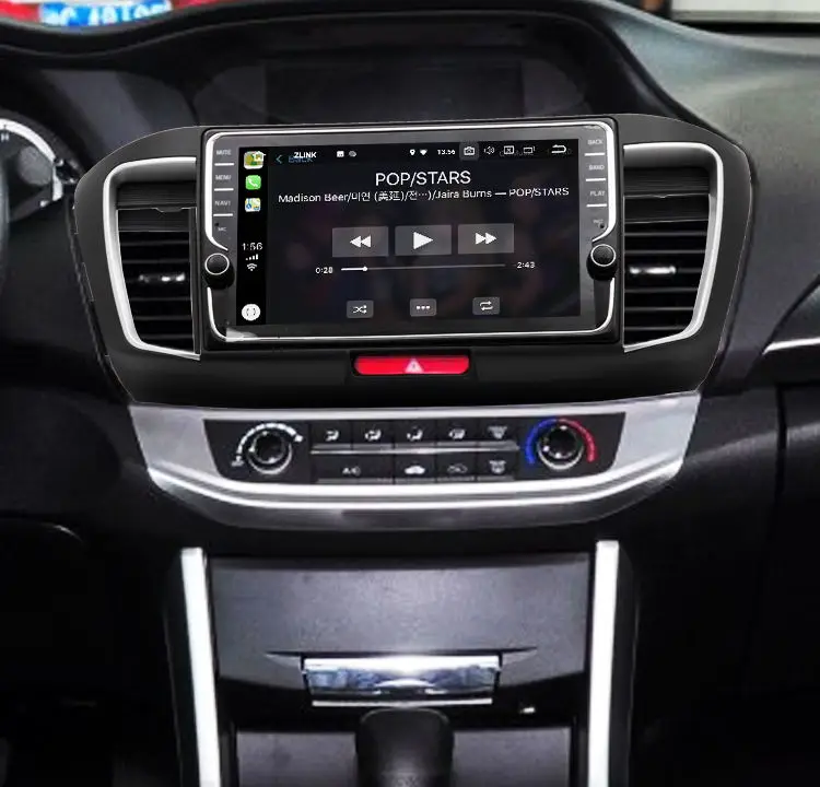 Discount Car Radio Multimedia 10" Android 8.1 Car DVD For Honda Accord 2014-2018 GPS Navigation Radio Video Stereo Player IPS Screen 2