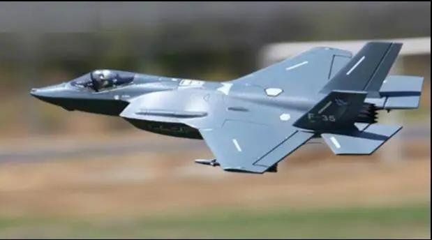 RC EDF модель самолета F35 50 мм Электрический пульт дистанционного управления