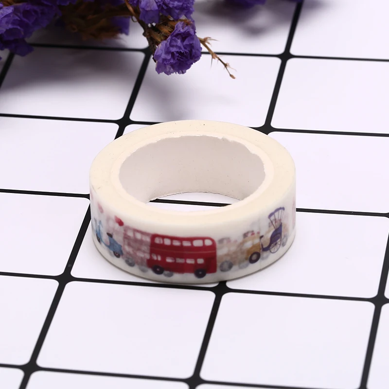 1 шт. васи лента мультфильм милые красочные маскировки DIY Декор клейкая наклейка