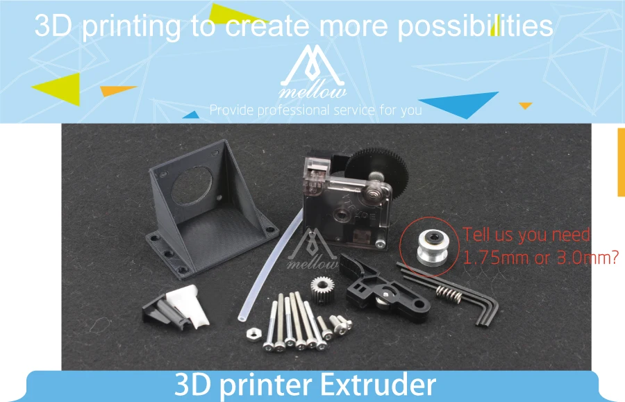 3D принтер наборы titan экструдер для рабочего стола FDM Reprap Kossel MK8 J-head bowden anet a8 cr-10 опционально i3 кронштейн