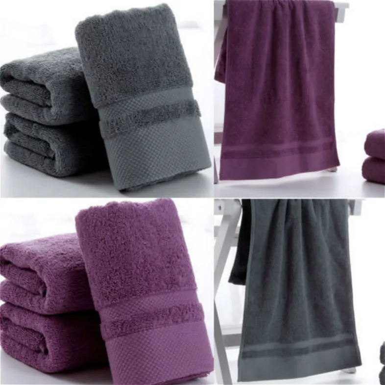 

3Pcs Face Hair Bath Towels Bamboo Fiber Soft Cotton Comfortable Towel Top Grade Men Women Family Beach Towel Sets