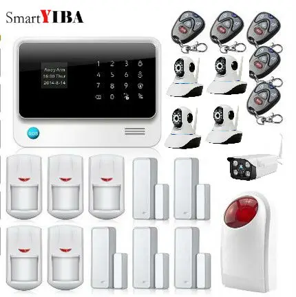 SmartYIBA Wireless GPRS GSM font b Alarm b font Door Open Reminder Home font b Alarm
