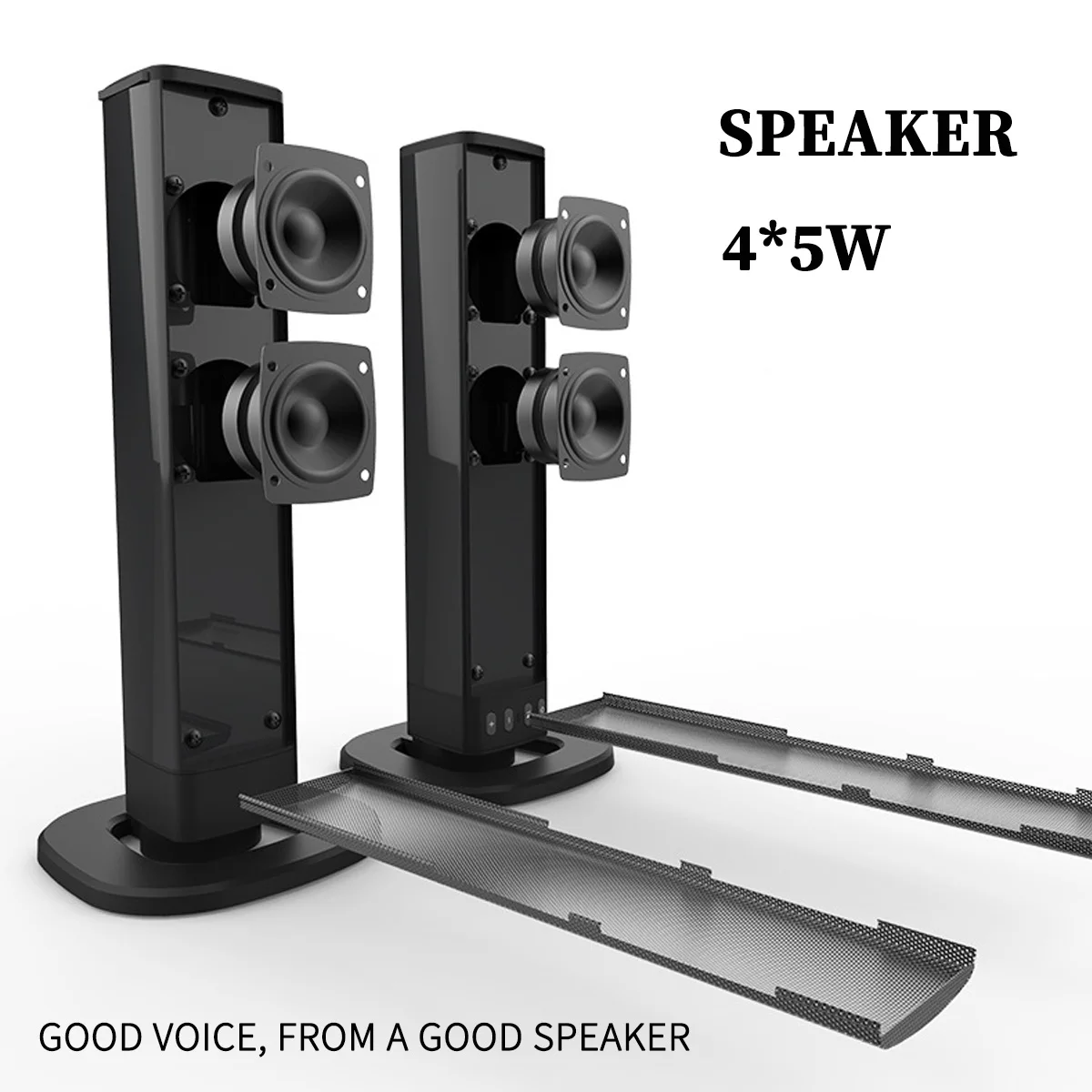 20W Detachable bluetooth Soundbar V5.0 Wireless