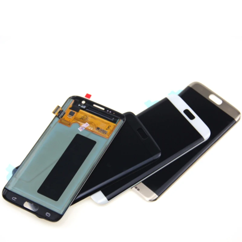 Супер Amoled lcd экран сенсорный дигитайзер в сборе для Samsung Galaxy S7 edge g935 g935f g935fd дисплей