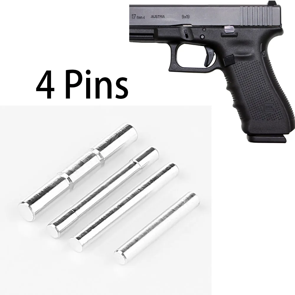 

Magorui Stainless Steel Gen 4 Pin Kit Set for Glock 17 19 20 21 22 23 26 27 34 35 37