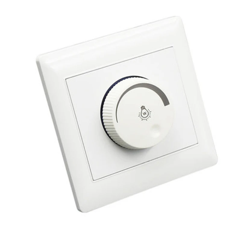 Led Dimmer Double Light Switch For Dimmable Lighting White 220v 250v Household Switches Aliexpress