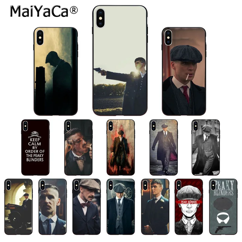 

MaiYaCa Peaky Blinders Colorful Cute Phone Accessories Case for iphone 11 pro 5Sx 6 7 7plus 8 8Plus X XS MAX XR