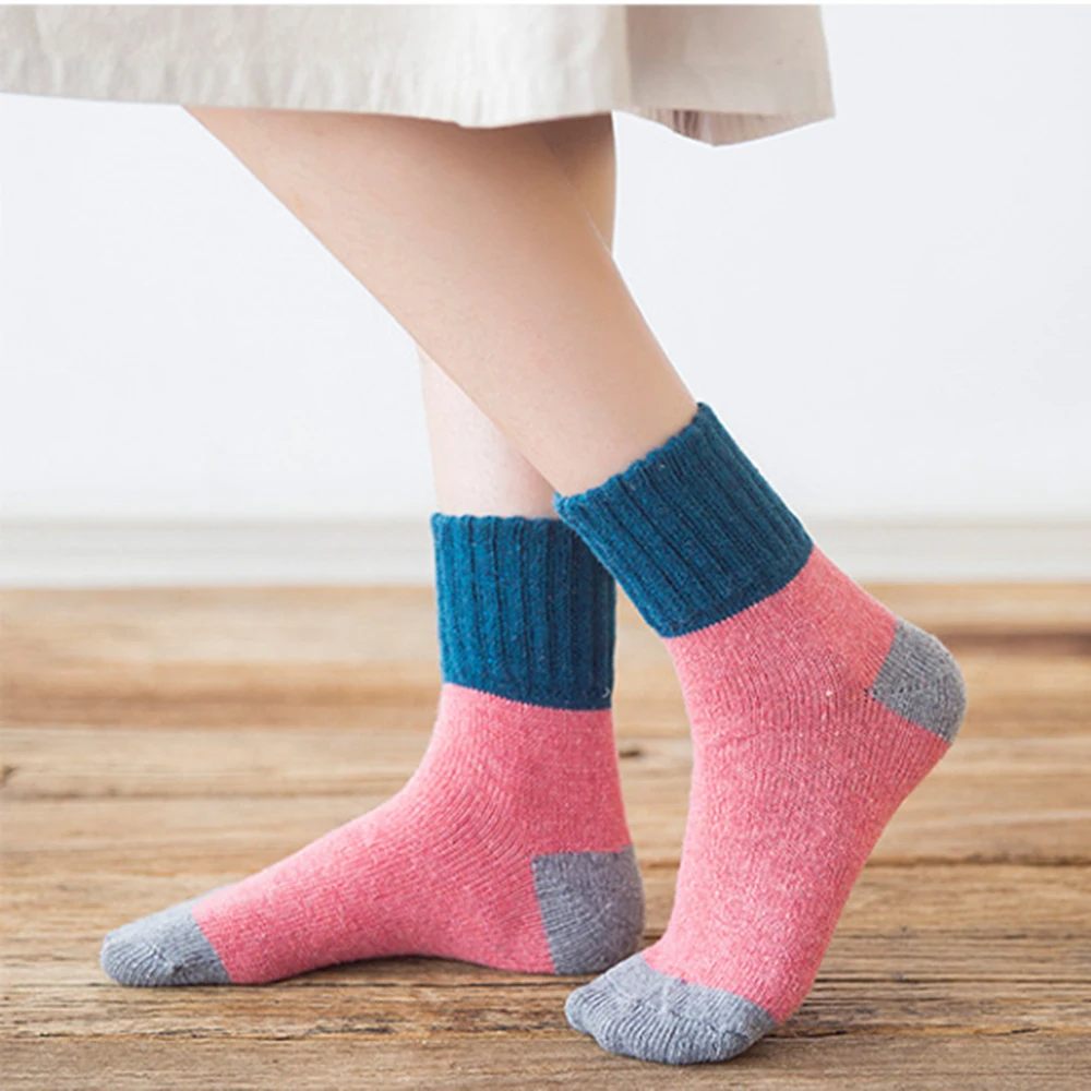 New Sock Lovely Candy Color 5 Pairs Socks for Women Cotton Fashion