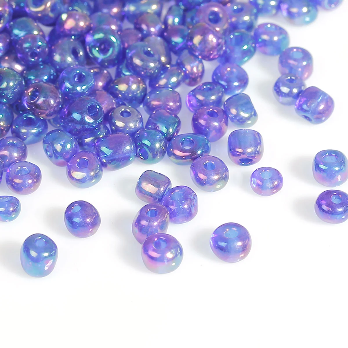 

DoreenBeads 100 Gram Blue Glass Seed Beads 10/0 Jewelry Making (B09081), yiwu