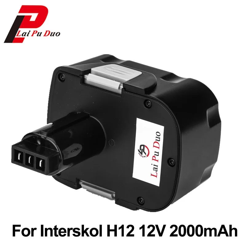 For Interskol H12 12V 2000mAh Ni CD font b Power b font font b Tool b