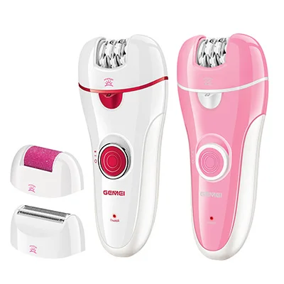 

3in1 women Epilator electric female remover callus shaver foot facial hair removal lady shaver depilation bikini depilatory